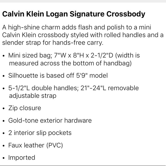 Calvin Klein Logan Signature Crossbody - Picture 6 of 6